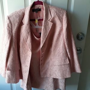 Anne Klein, W20, Two Pieces, Blush Pink